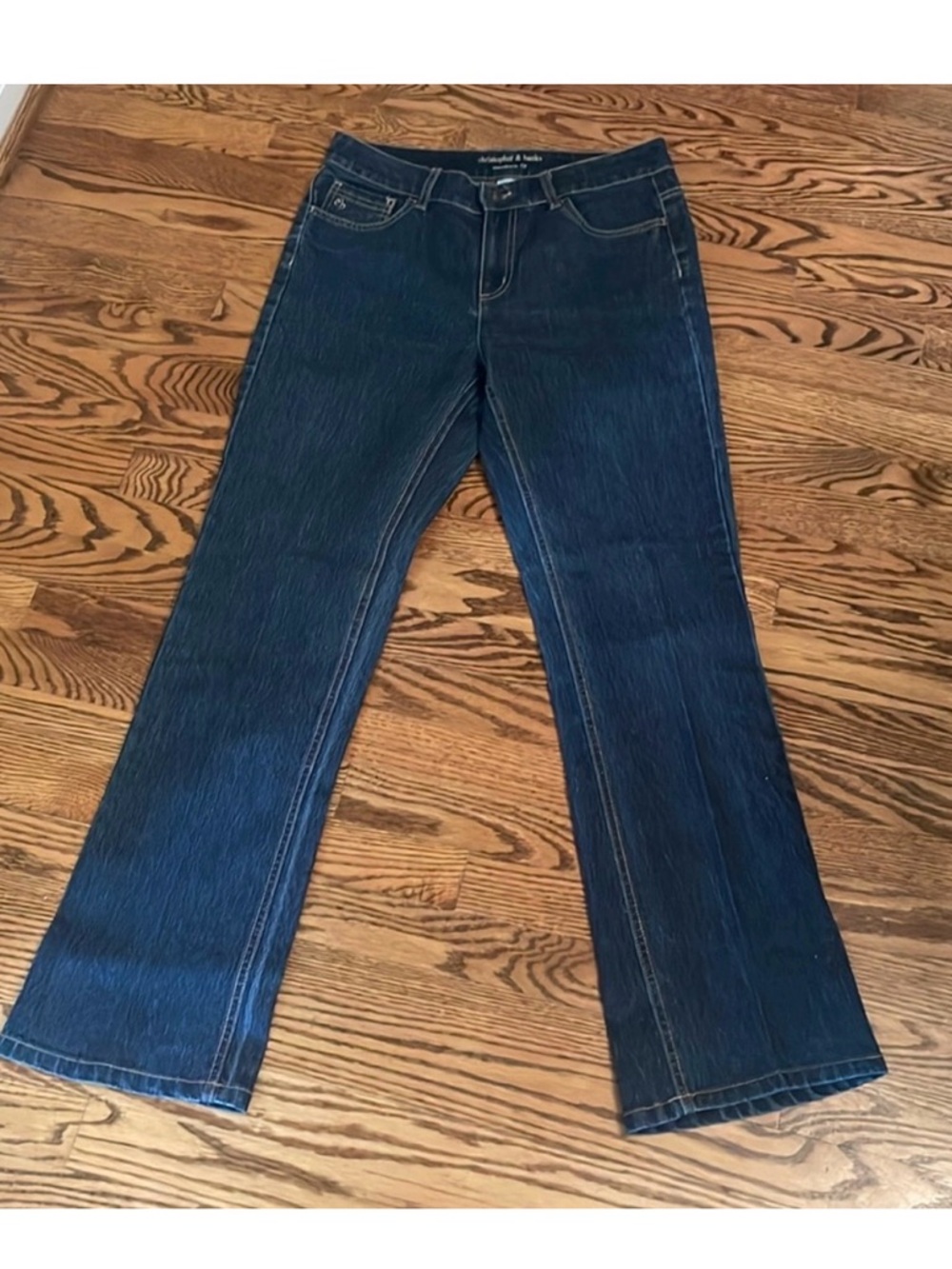 Christopher & Banks Modern Fit Dark Wash Straight Leg Jeans Size 6